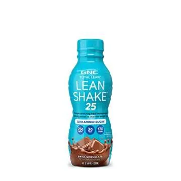 GNC Lean Shake 25 Protein Shake - 25g Protein, Low Sugar