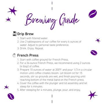 Joffrey's Coffee - Disney Tiana Bayou Beignet, Disney Specialty Coffee Collection, Flavored Coffee, Arabica Ground Coffee, Artisan Medium Roast, Rich & Smooth Taste (Ground, 11oz)