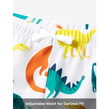 PATPAT Family Dinosaur Swimsuits Matching Set Matching Mom and Son Bathing Suit Hawaiian Tropical Dinosaur Print Beach Vacation Dad and Son Matching Swim Trunks for Toddler Boy 4-5 Years