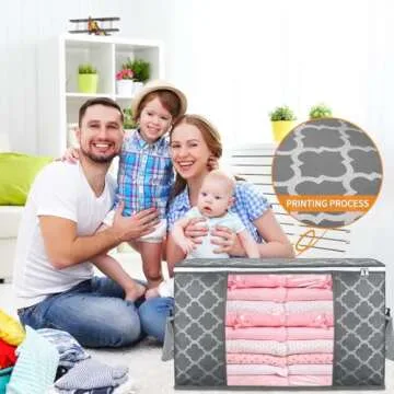 Large Storage Bags for Organizing Clothes & Bedding