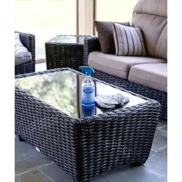 Sprayway Glass Cleaner Liquid Spray, 32oz, Eco-Friendly