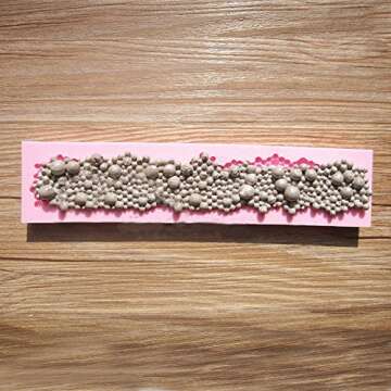 Round Pearls Bubbles Mold for Cake Decorating