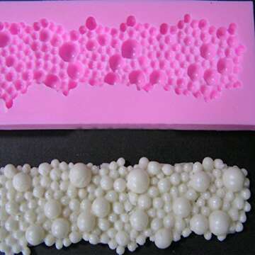 Round Pearls Bubbles Mold for Cake Decorating