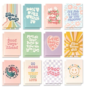 THiNKABLE Kids Notebook Pack - Set of 24 Pastel Mini Journals for Party Favors, Back to School, and ...