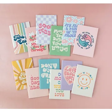 THiNKABLE Kids Mini Journals Set, 24 Colorful Notebooks