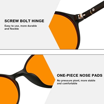 LIKSUM 99.99% Blue Light Blocking Glasses for Eyes