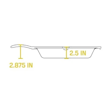 Lodge 15 Inch Cast Iron Pre-Seasoned Skillet – Signature Teardrop Handle - Use in the Oven, on the Stove, on the Grill, or Over a Campfire, Black