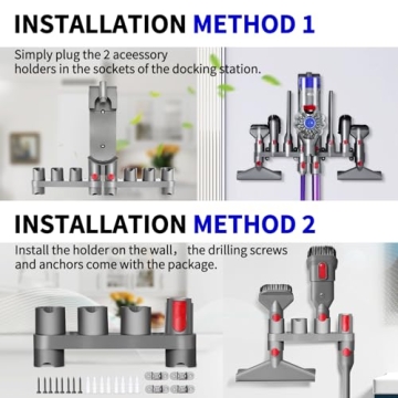 Keluke Dyson Accessory Holders - Efficient Organizer