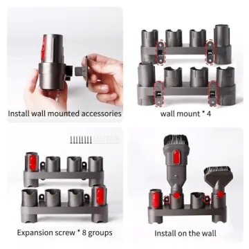 Keluke Dyson Accessory Holders - Efficient Organizer