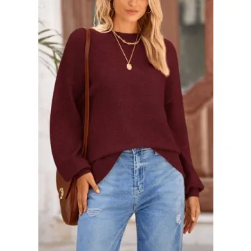 PRETTYGARDEN Women's Chic Winter Knit Oversized Sweater