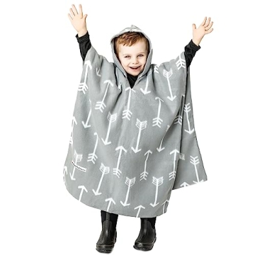 Birdy Boutique Car Seat Poncho for Kids – Safe, Reversible & Cozy Blanket – Easy On, Easy Off