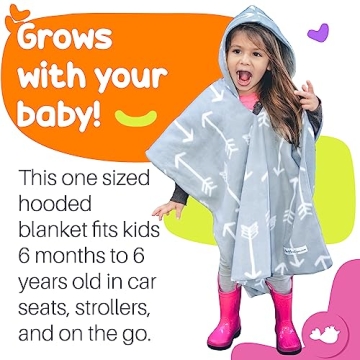 Birdy Boutique Carseat Poncho – Cozy, Safe, Versatile Blanket