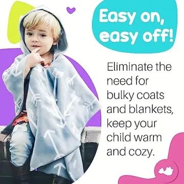Birdy Boutique Carseat Poncho – Cozy, Safe, Versatile Blanket