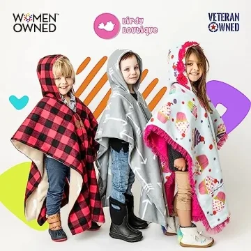 Birdy Boutique Carseat Poncho – Cozy, Safe, Versatile Blanket