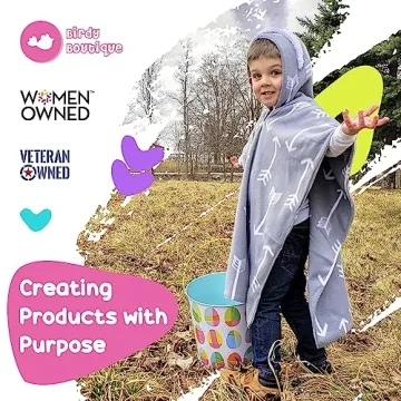 Birdy Boutique Carseat Poncho – Cozy, Safe, Versatile Blanket