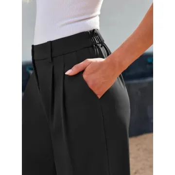 LILLUSORY Wide Leg Dress Work Pants for Women