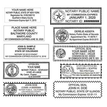 ExcelMark Self Inking Notary Stamp - All 50 States