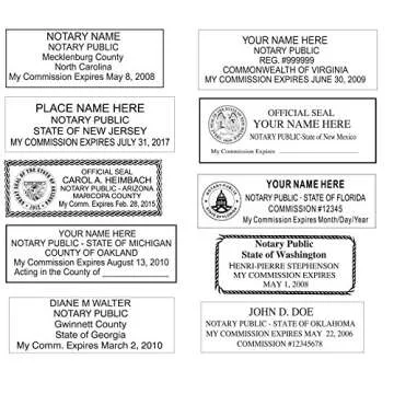 ExcelMark Self Inking Notary Stamp - All 50 States