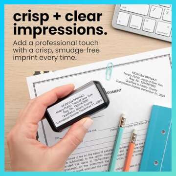 ExcelMark Self Inking Notary Stamp - All 50 States