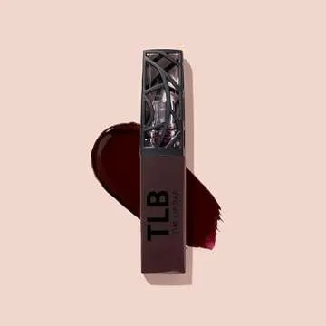 The Lip Bar - Nonstop Liquid Matte Lipstick, Rebel (Deep Burgundy) - High Pigment - One Swipe - Long Lasting - Jojoba Oil, Vitamin E - Vegan, Gluten Free, Cruelty Free - Makeup & Cosmetics - .24 fl oz