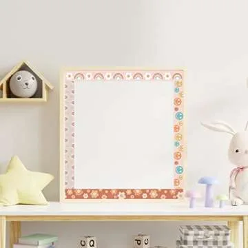 69Ft Groovy Bulletin Board Border Retro Classroom Stickers