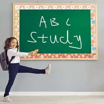 69Ft Groovy Bulletin Board Border Retro Classroom Stickers