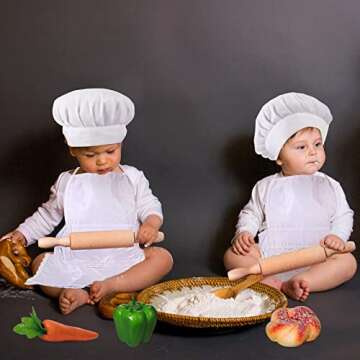 Adorable Baby Chef Outfit with Accessories for Photoshoots
