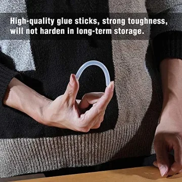 WORKPRO Hot Glue Sticks, 100-pack, Perfect for Crafts