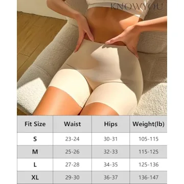 Seamless Boy Shorts Underwear for Women - 5 Pack