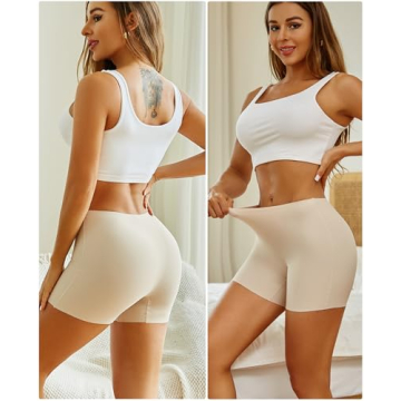 Seamless Boy Shorts Underwear for Women - 5 Pack