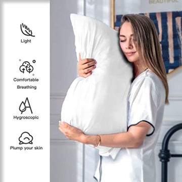 Silk Pillowcase Set for Hair and Skin - Luxurious Quality