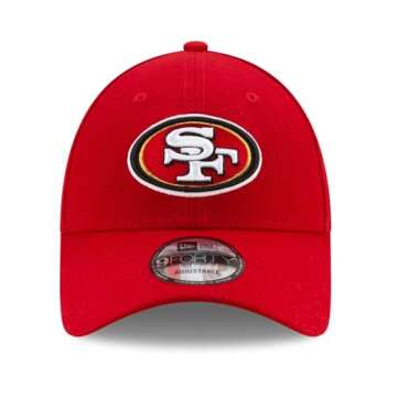 New Era Men's Scarlet San Francisco 49ers The League 9FORTY Adjustable Hat