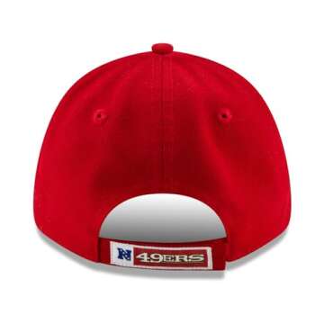 New Era Men's Scarlet San Francisco 49ers The League 9FORTY Adjustable Hat