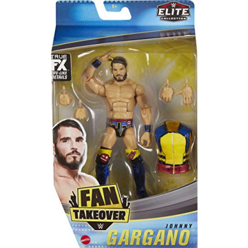 WWE Johnny Gargano Elite Action Figure Fan TakeOver Amazon Exclusive