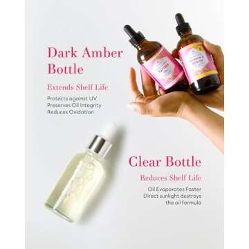 Leven Rose Jojoba Oil Organic, Pure Cold Pressed Natural Unrefined Moisturizer for Skin Hair and Nails 4 oz