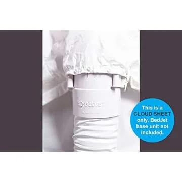 BedJet Cloud Sheet - Dual Zone Queen for Ultimate Comfort