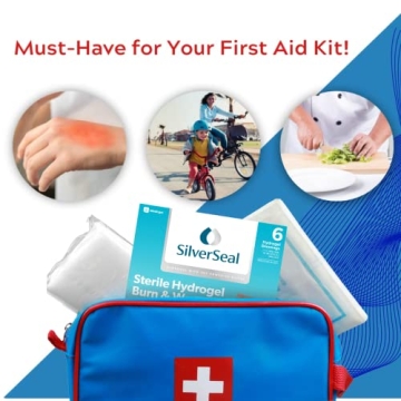 SilverSeal Hydrogel Pads - Soothing Silver Burn Dressings