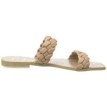 Dolce Vita Women's INDY Flat Sandal, Cafe Stella, 8