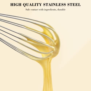 NileHome Stainless Steel Whisk Set for Kitchen Needs