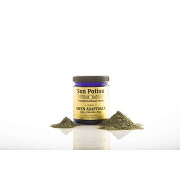 Sun Potion Green Adaptogen Powder for Energy & Wellness