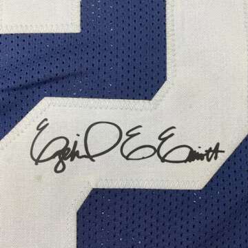 Facsimile Autographed Ezekiel Elliott Dallas Thanksgiving Day Reprint Laser Auto Football Jersey Siz...