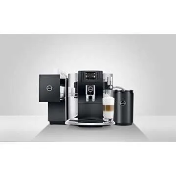 Jura E8 Chrome Automatic Coffee Machine