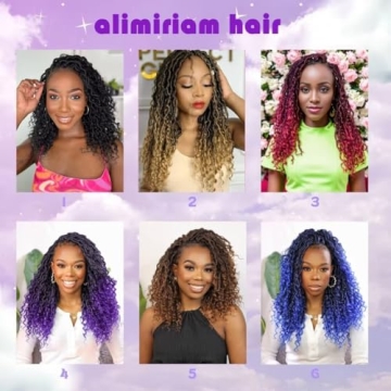 144 Roots Goddess Locs Crochet Hair – 6 Packs, 14 Inch