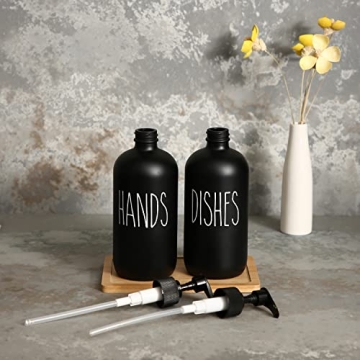 MOMEEMO Soap Dispenser Set for Kitchen Decor - 2 Pack
