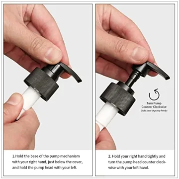 MOMEEMO Soap Dispenser Set for Kitchen Decor - 2 Pack