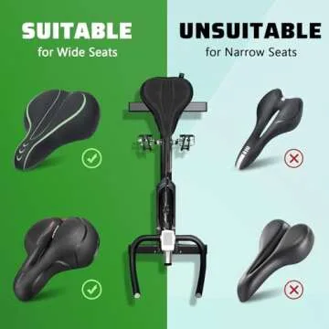 Zacro Bike Seat Cushion - Comfort Gel Cover for Cyclists