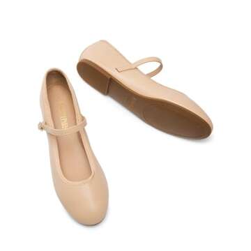 DREAM PAIRS Women's Comfortable Ballet Flats - Stylish and Versatile