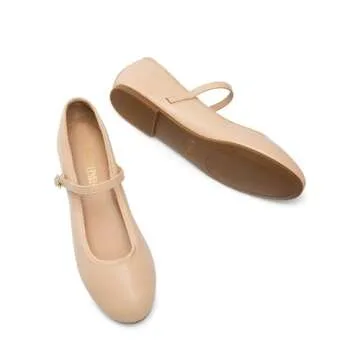 DREAM PAIRS Women's Comfortable Ballet Flats - Stylish and Versatile