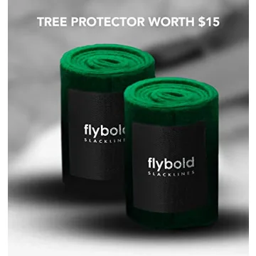 Flybold Slackline Kit - 57ft Fun for All Ages