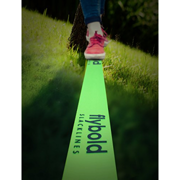 Flybold Slackline Kit - 57ft Fun for All Ages